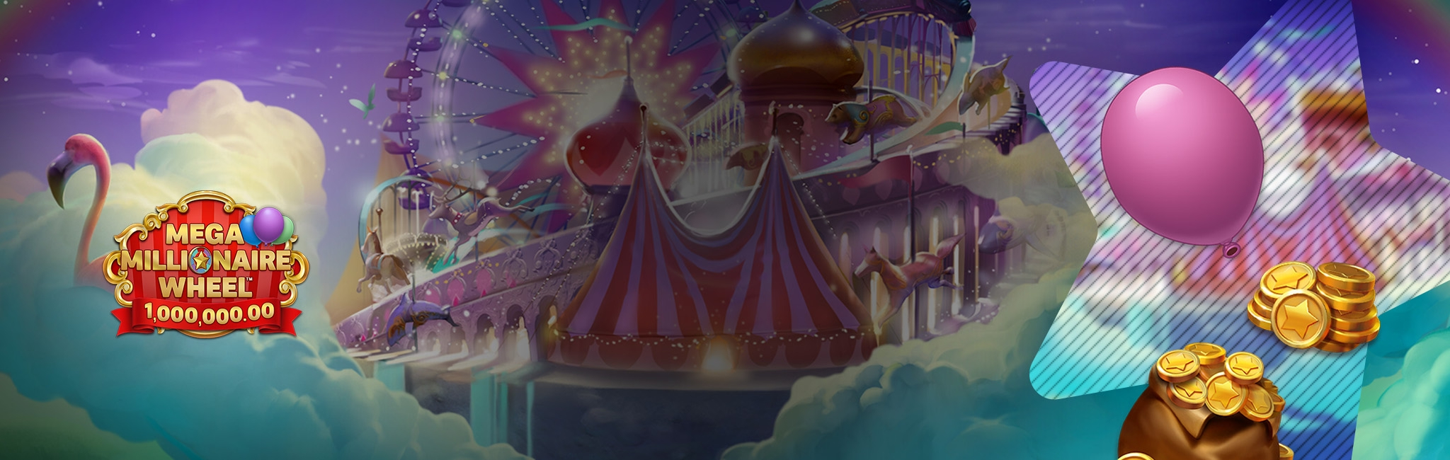 Slots page desktop banner