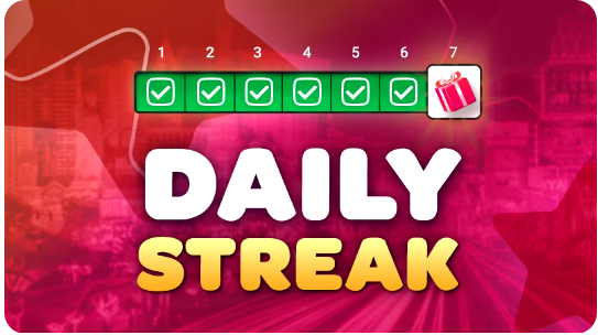 Spin Casino-Daily Login Streak