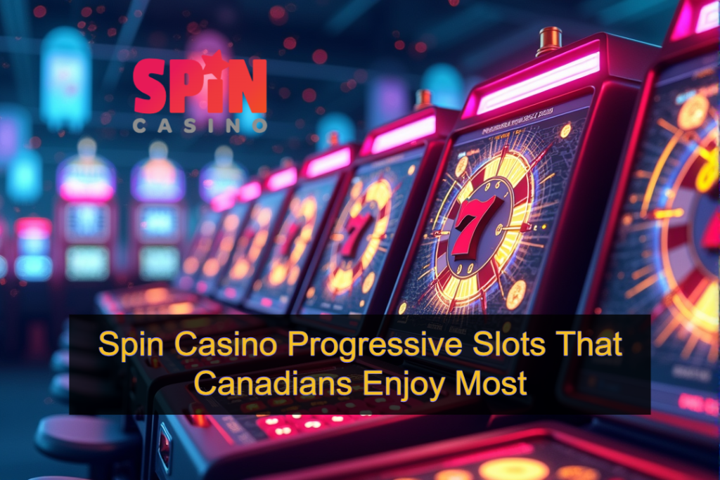 Spin Casino Progressive Slots That Canadians Enjoy Most